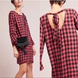 Cloth & Stone Buffalo Plaid Shift Dress